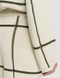 DJV /  11qty / 150€ / 3-3 / ST100%   Culotte Pants-Grid Co Silk