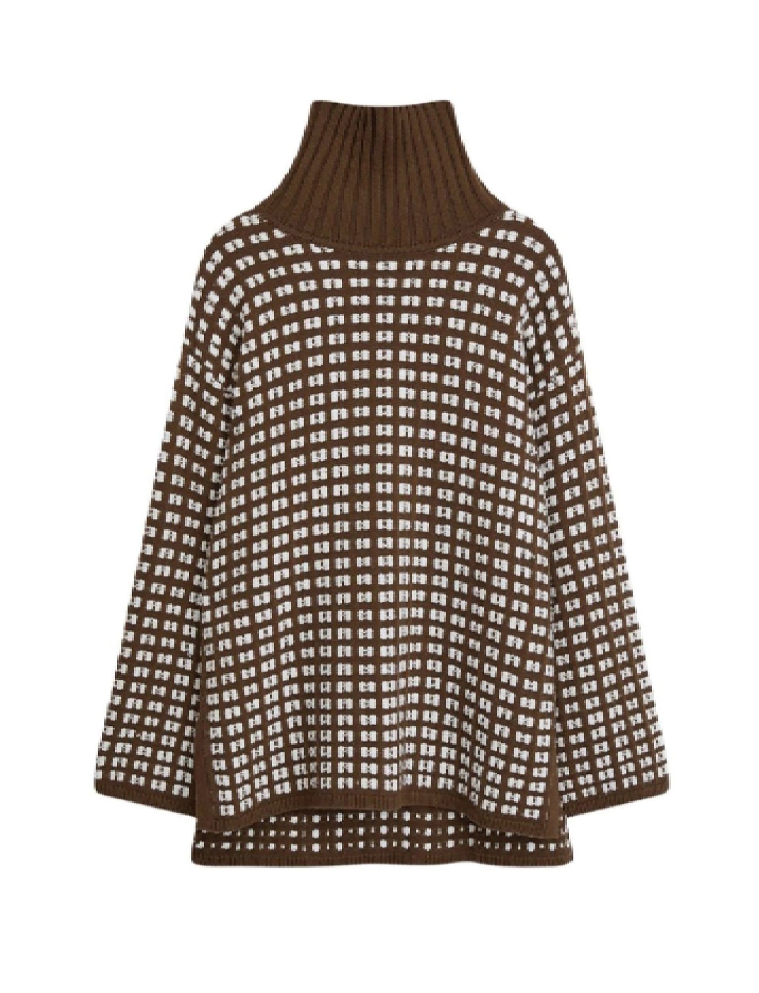 DJV /  3qty / 150€ / 1-1 / ST100%   High Nk Ls-Waffle Knit RWS