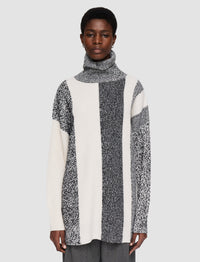 NEW / 4qty   High Nk Ls-Bold Joseph Stripes RWS