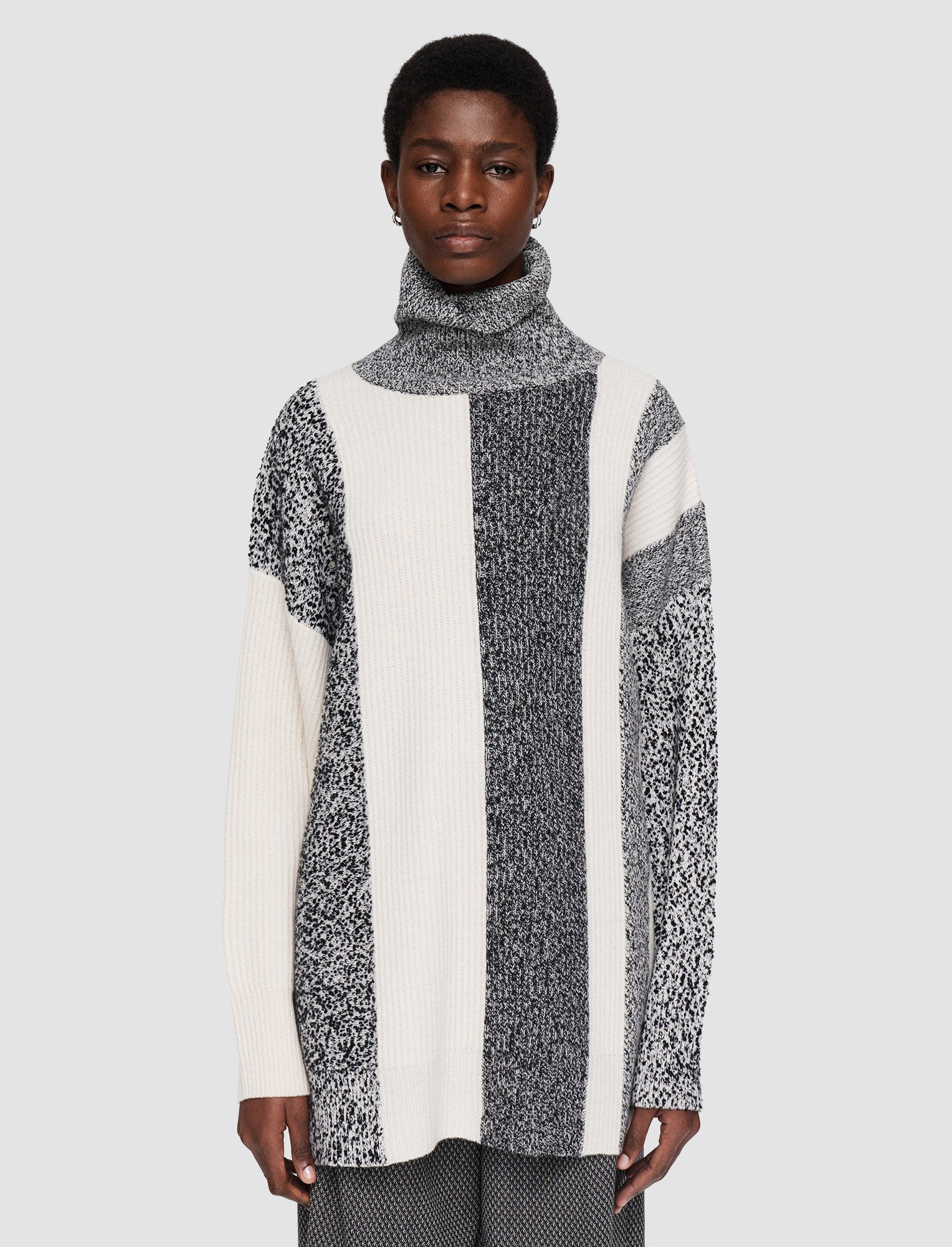 NEW / 4qty   High Nk Ls-Bold Joseph Stripes RWS