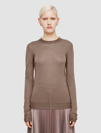NEW / 26qty   Rd Nk Ls-Cashair