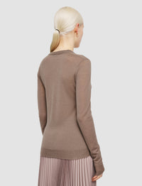 NEW / 26qty   Rd Nk Ls-Cashair
