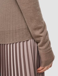 NEW / 26qty   Rd Nk Ls-Cashair