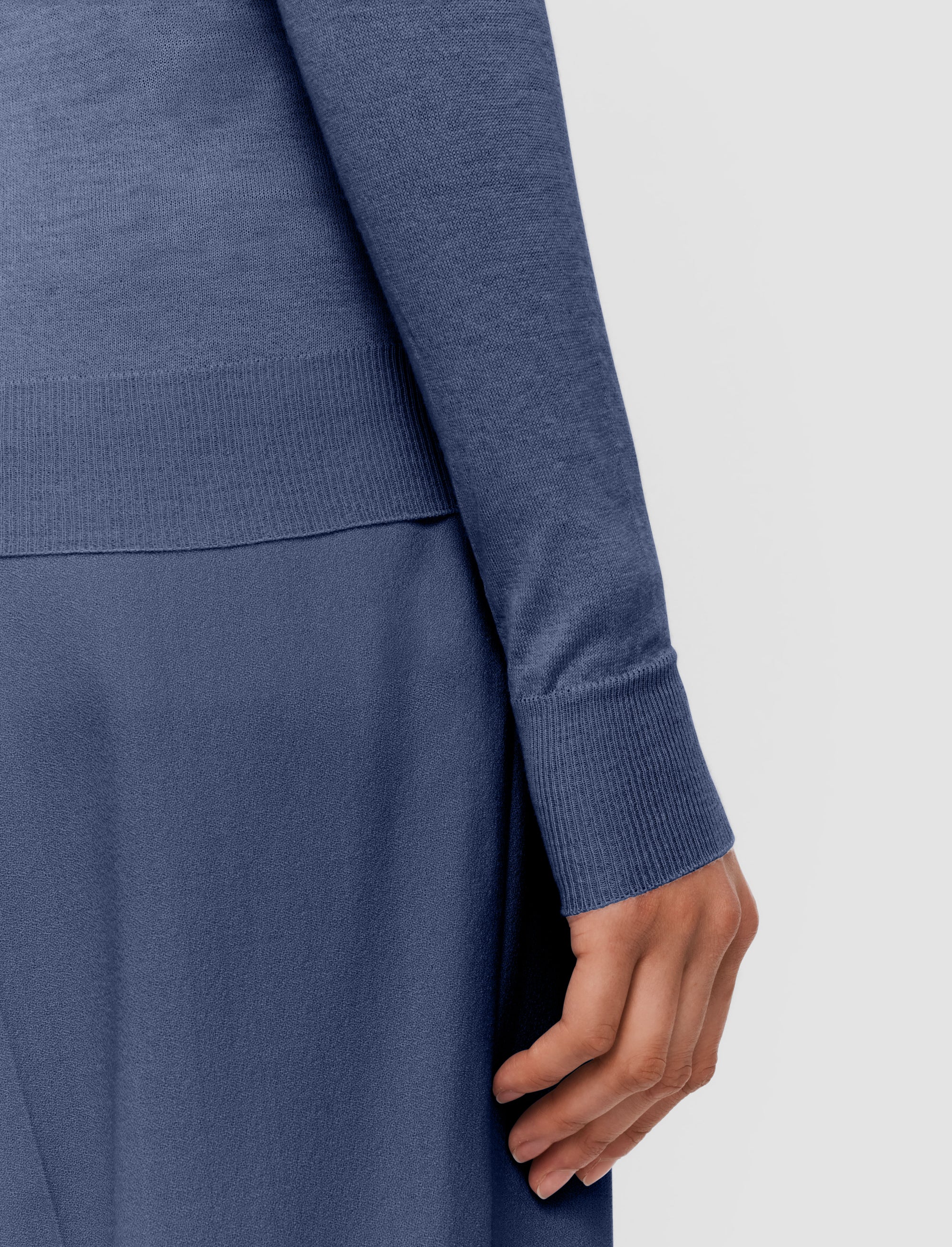 NEW / 18qty   Rd Nk Ls-Cashair