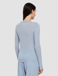 NEW / 18qty   Rd Nk Ls-Cashair