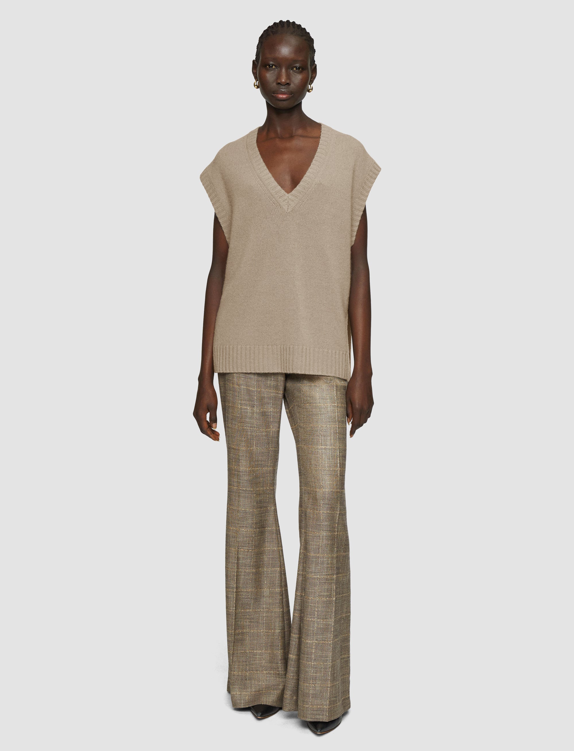 NEW / 22qty   Vest-Open Cashmere