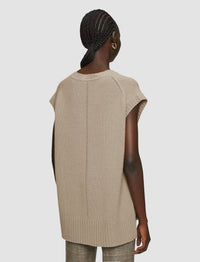 NEW / 22qty   Vest-Open Cashmere