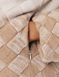NEW / 3qty   Puffer Jacket-Weave Knit