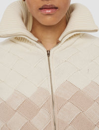 NEW / 3qty   Puffer Jacket-Weave Knit
