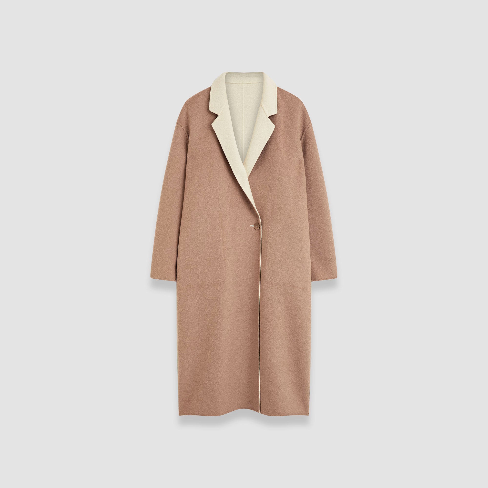 NEW / 21qty   Edmond-Coat-Dbl Face Rev RWS