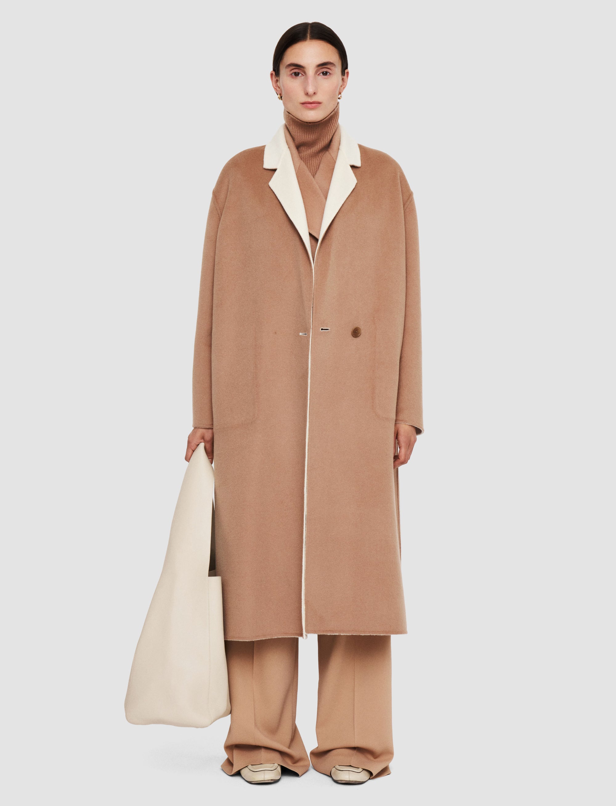NEW / 21qty   Edmond-Coat-Dbl Face Rev RWS