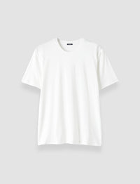 NEW / 19qty   Rd Nk Tee-Cotton Silk