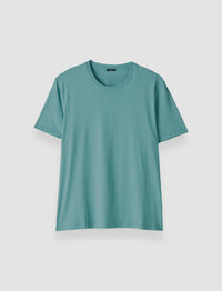 NEW / 18qty   Rd Nk Tee-Cotton Silk