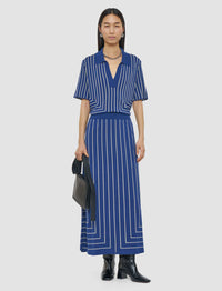 NEW / 18qty   Skirt-Geometric Jacquard