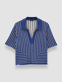 NEW / 12qty   Top-Geometric Jacquard