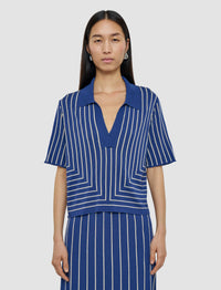 NEW / 12qty   Top-Geometric Jacquard