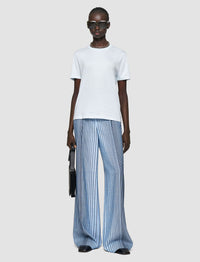 NEW / 20qty   Rd Nk Tee-Cotton Silk