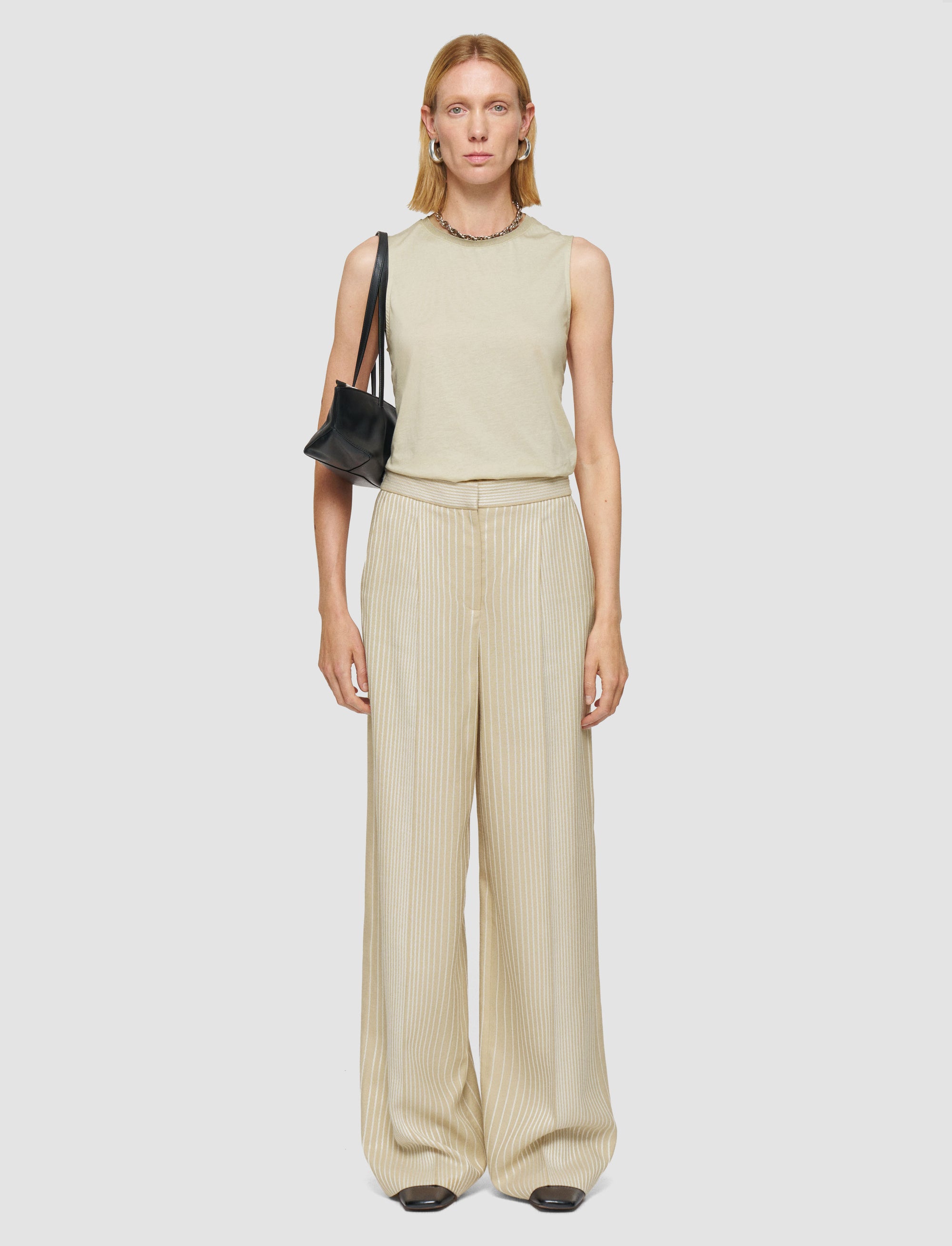 NEW / 5qty   Alanel-Pant-Emboidered Stripes