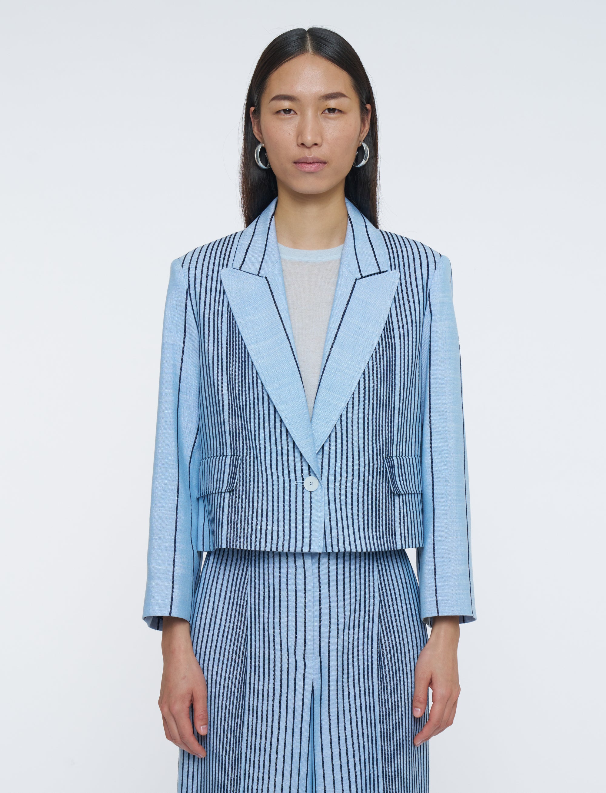 NEW / 6qty   Berlier-Jkt-Emboidered Stripes
