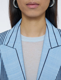 NEW / 6qty   Berlier-Jkt-Emboidered Stripes