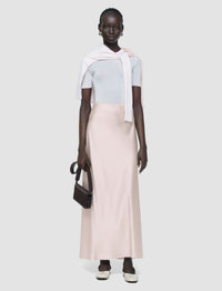NEW / 8qty   Isaak Long-Skirt-Silk Satin