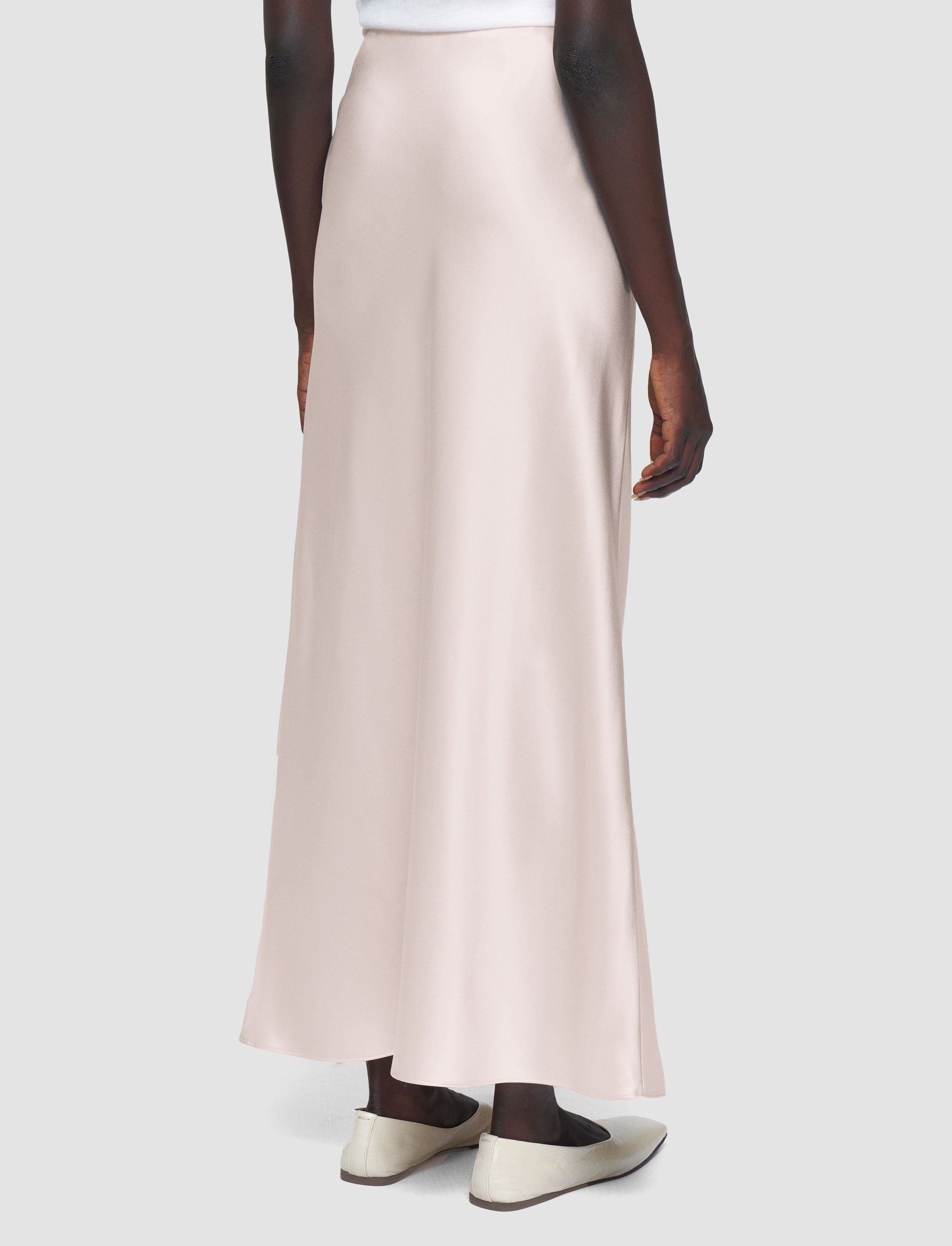 NEW / 8qty   Isaak Long-Skirt-Silk Satin