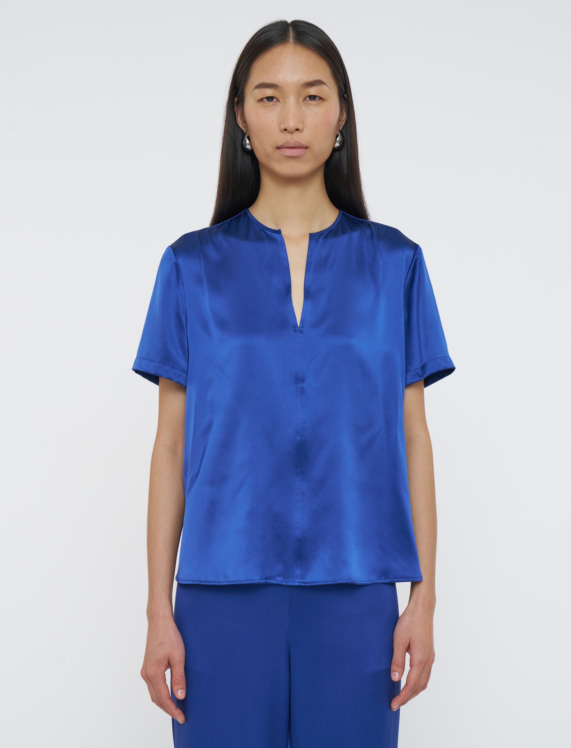 NEW / 15qty   Gala-Blouse-Silk satin