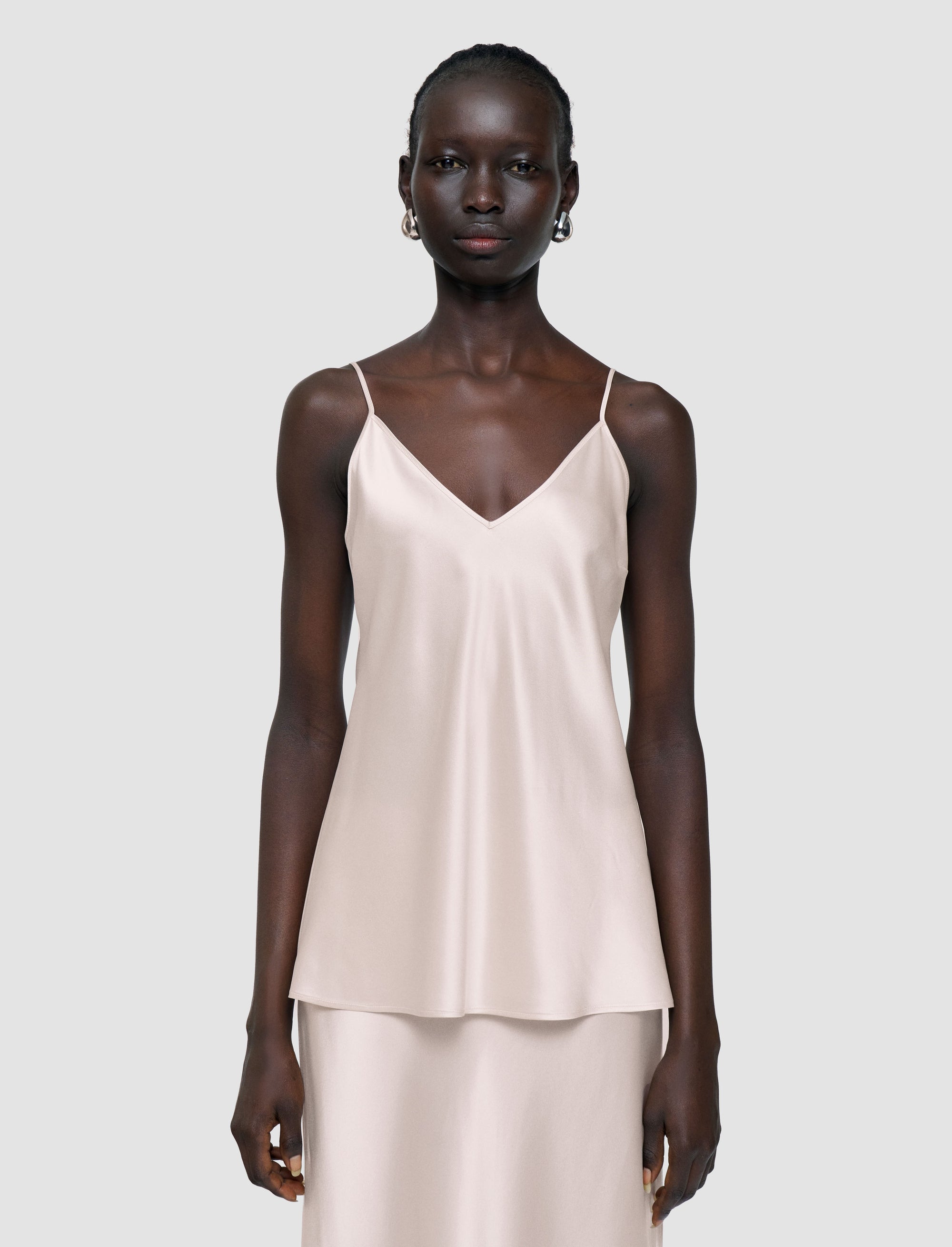 NEW / 28qty   Clea Top-Blouse-Silk Satin