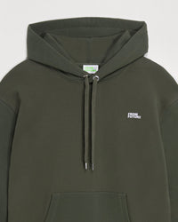 Hoodie unisexe oversize à broderie - Khaki