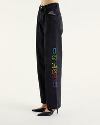 Jean large Future Is Love - Black