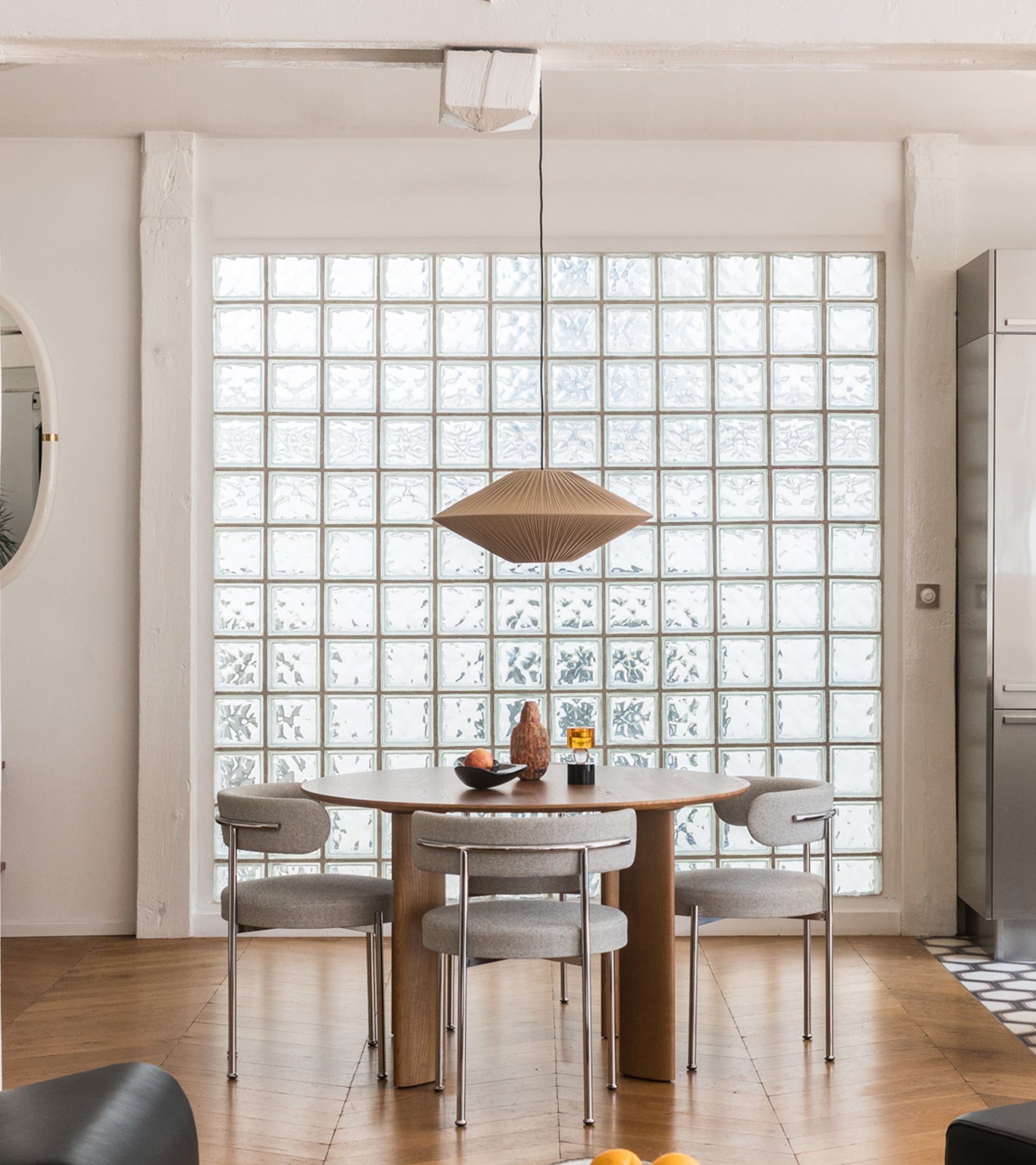 Chaise Libera - Blanc Et Gris