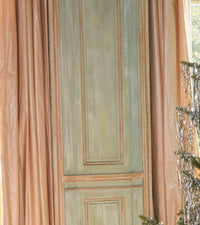 Rideau Malaparte en satin - Champagne