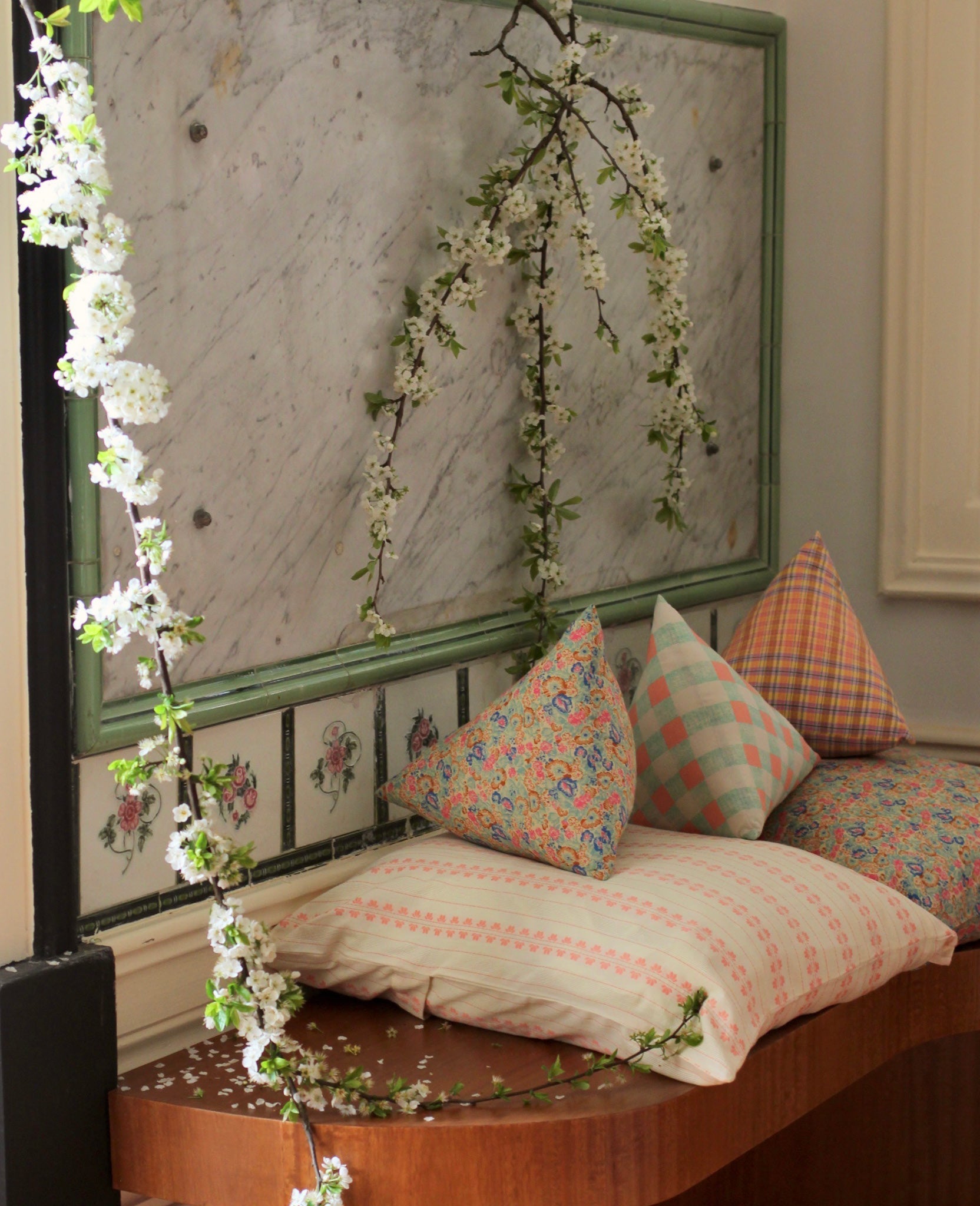 Coussin Divino Bonjour - Rose