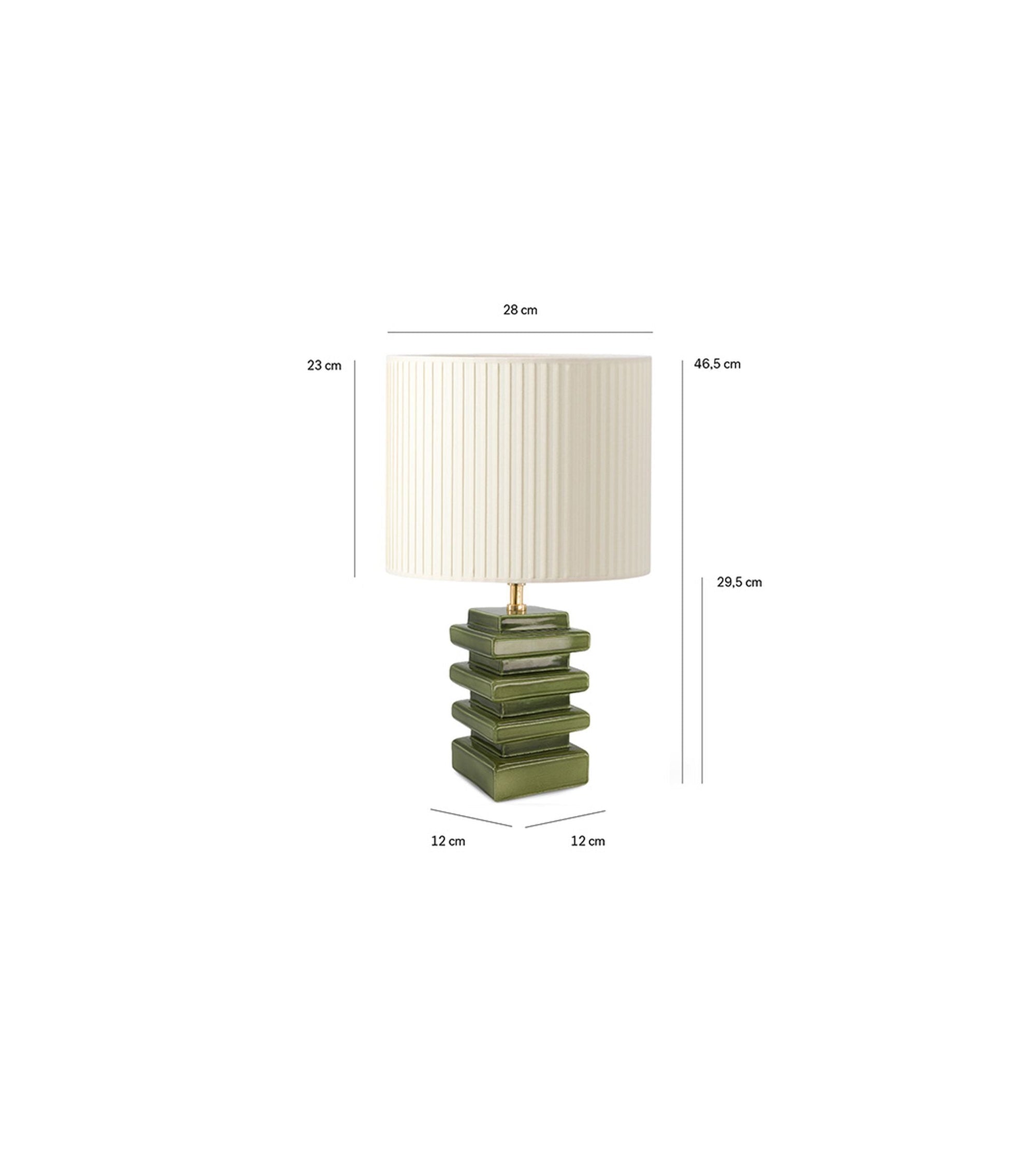 Lampe à poser Marta - Brique