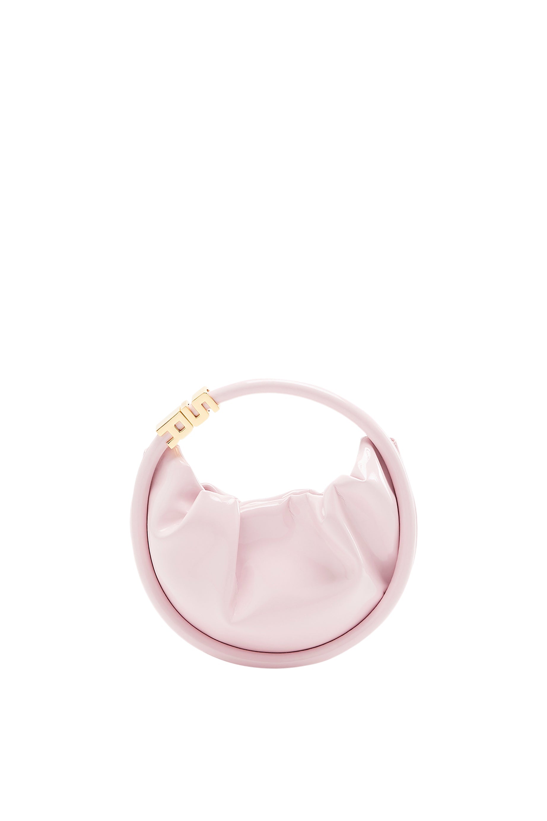Sac Domino mini en vinyle - Baby Rose