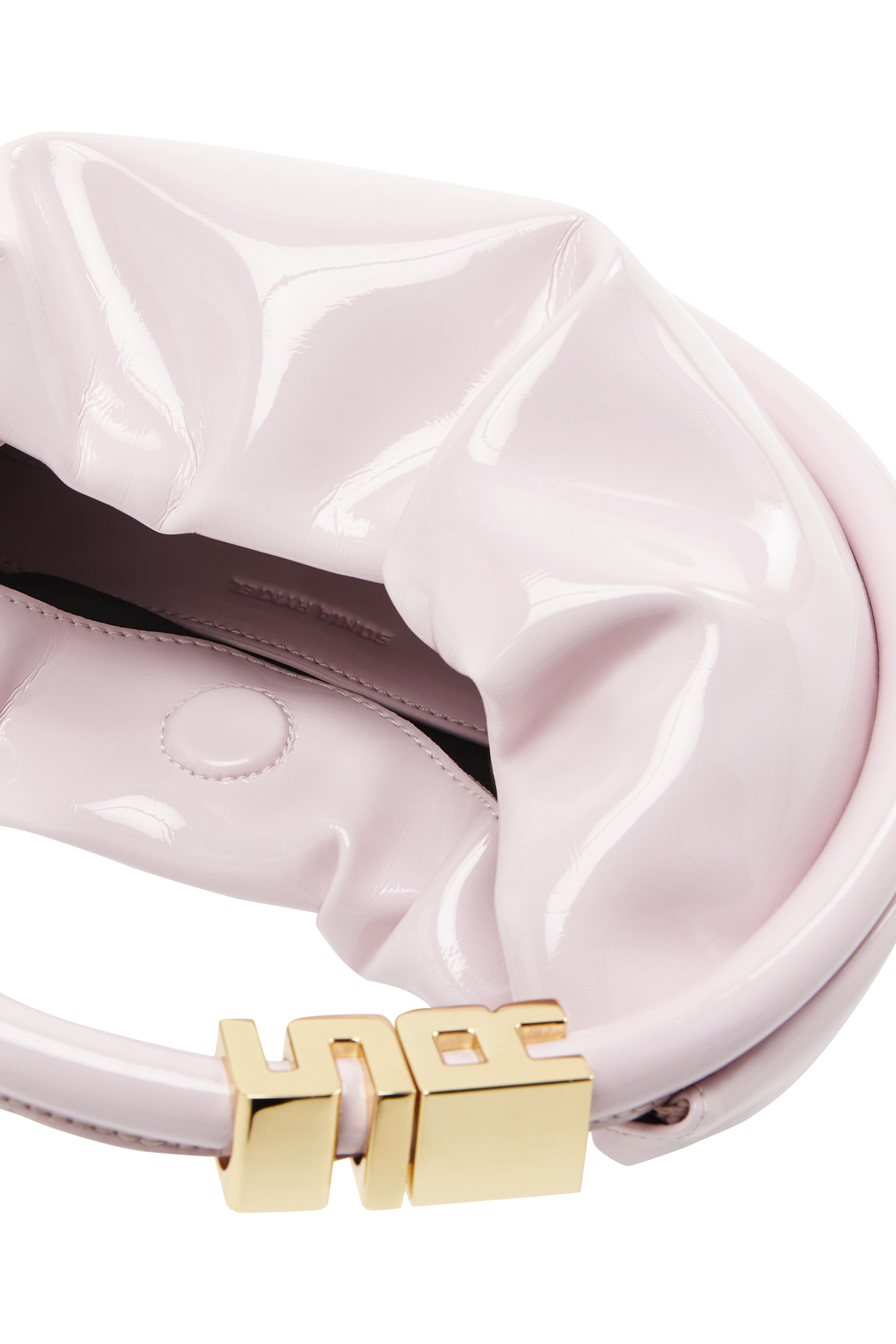 Sac Domino mini en vinyle - Baby Rose