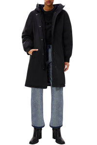 Manteau parka à capuche - Noir