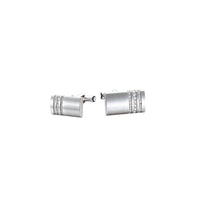 Boutons de manchette diamants Fine Jewellery Classic Essentials - Gris
