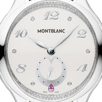 Montre Collection Princesse Grace de Monaco à diamants et alligator 34 mm - Noir