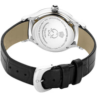 Montre Collection Princesse Grace de Monaco à diamants et alligator 34 mm - Noir