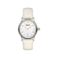 Montre Automatic Star Lady à diamants 36 mm - Blanc