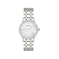 Montre Star Classique Lady lunette à diamants 30 mm - Acier