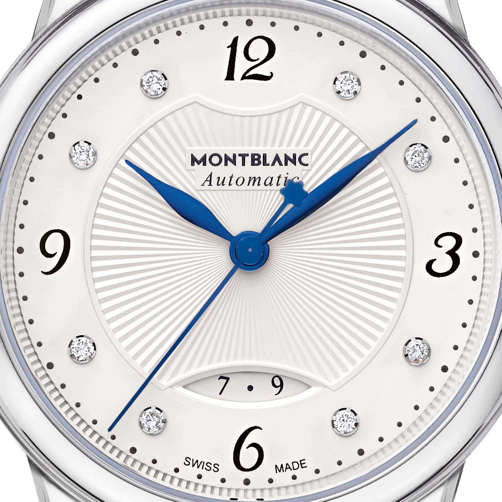 Montre Automatic Bohème Date 30 mm à diamants - Noir