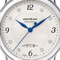 Montre Automatic Bohème Date à diamants 30 mm - Argent & Blanc