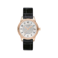 Montre Automatic Bohème Date Jewellery 30 mm à diamants et or - Noir