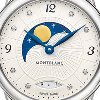 Montre Bohème Moonphase Quartz 27 mm à diamants - Acier