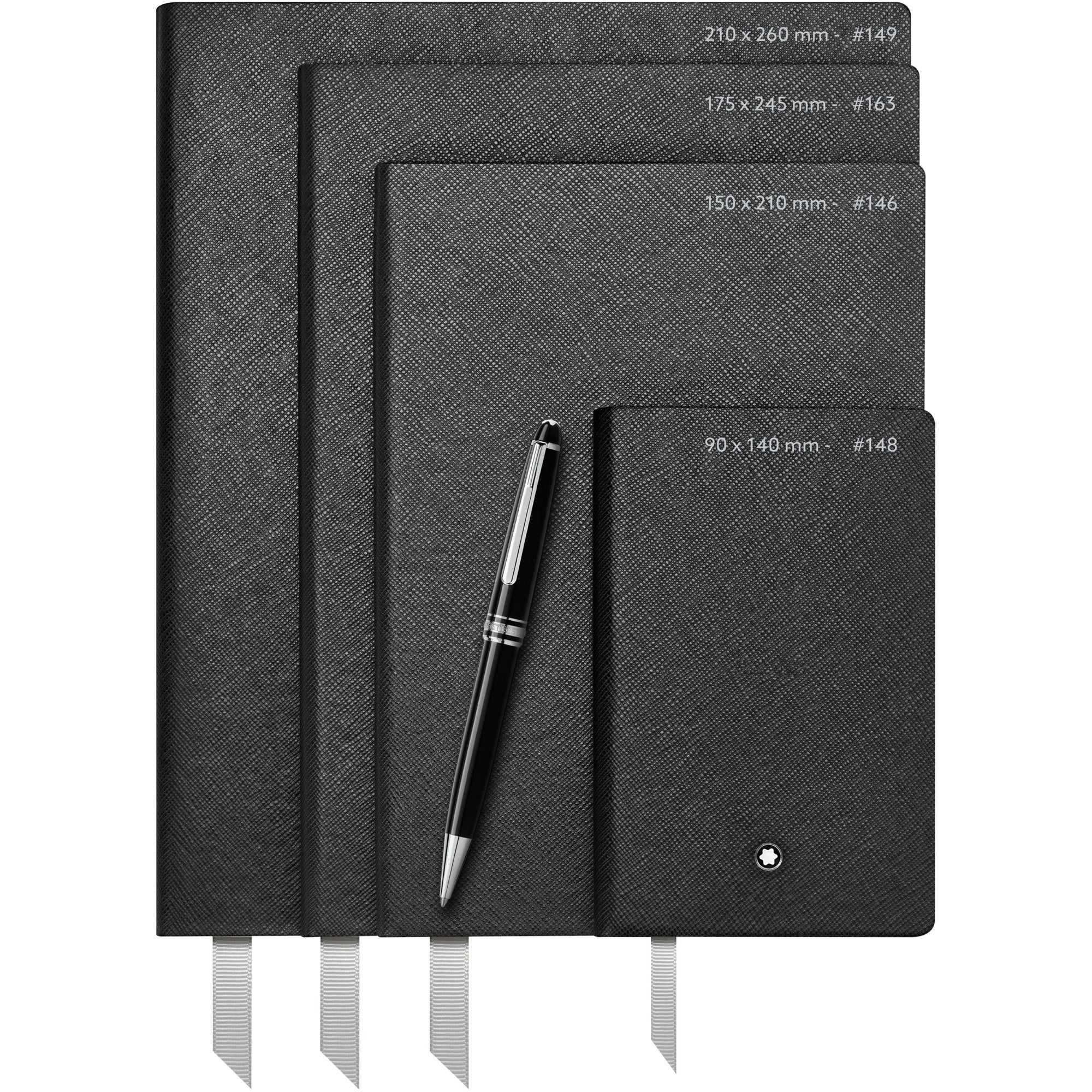 Carnet n°146 Fine Stationery impressions animales léopard - Orange & Noir