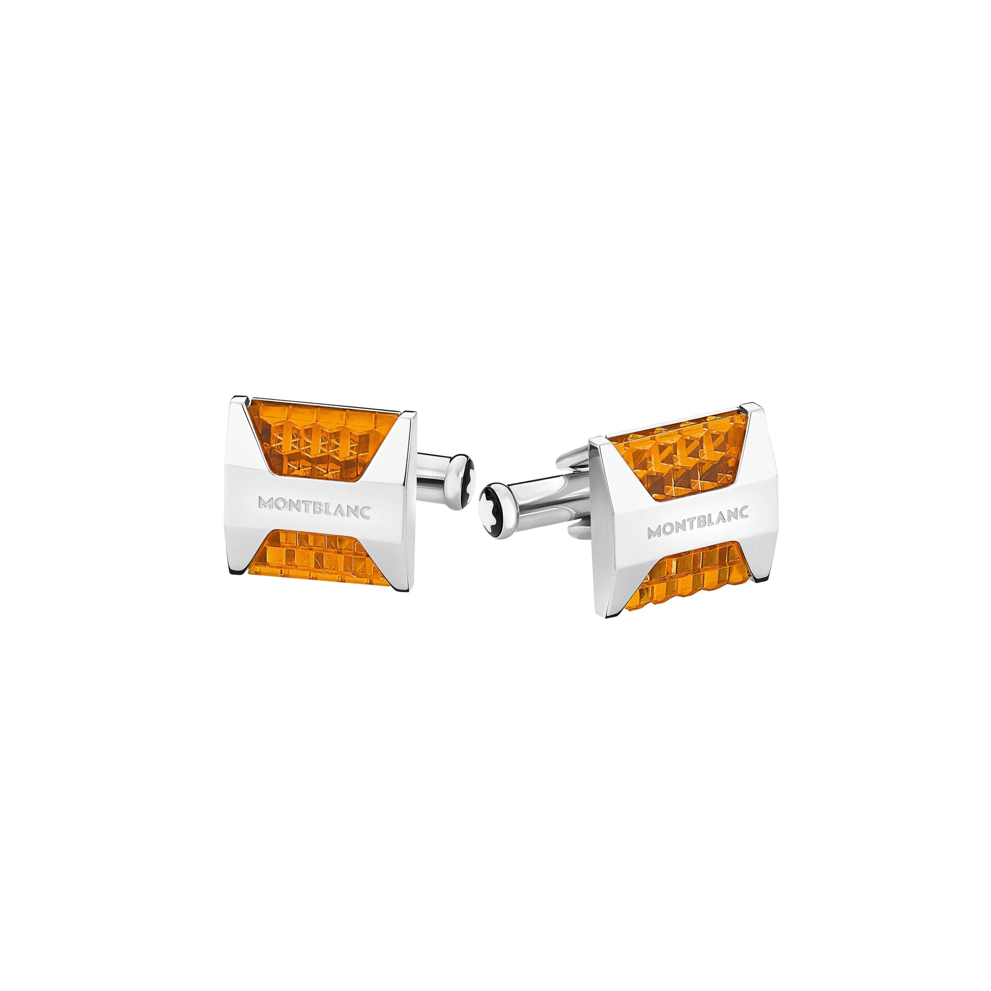 Boutons de manchette Urban Spirit carrés - Argent