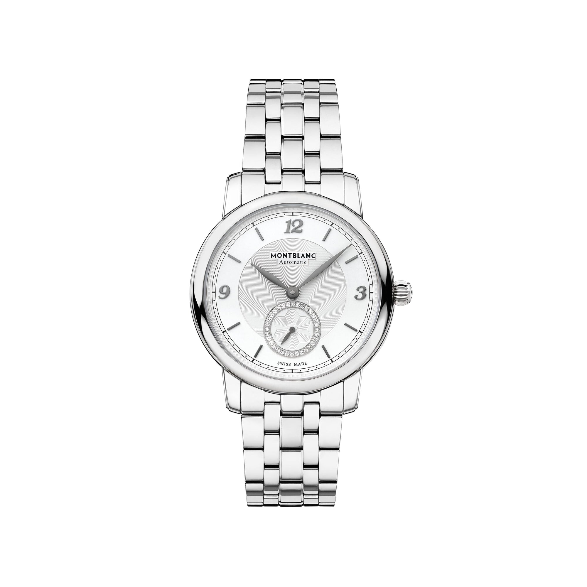 Montre Star Legacy diamants Small Second 36 mm - Argent