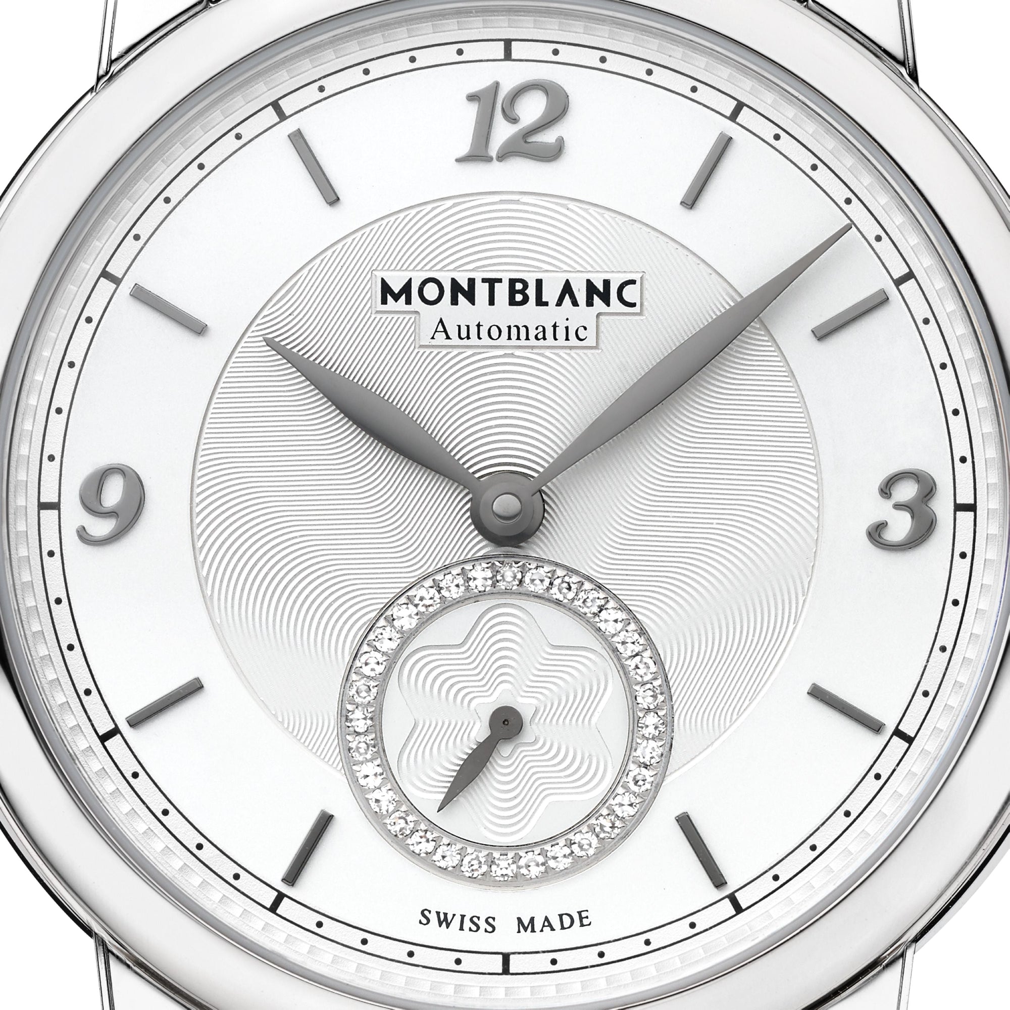 Montre Star Legacy diamants Small Second 36 mm - Argent